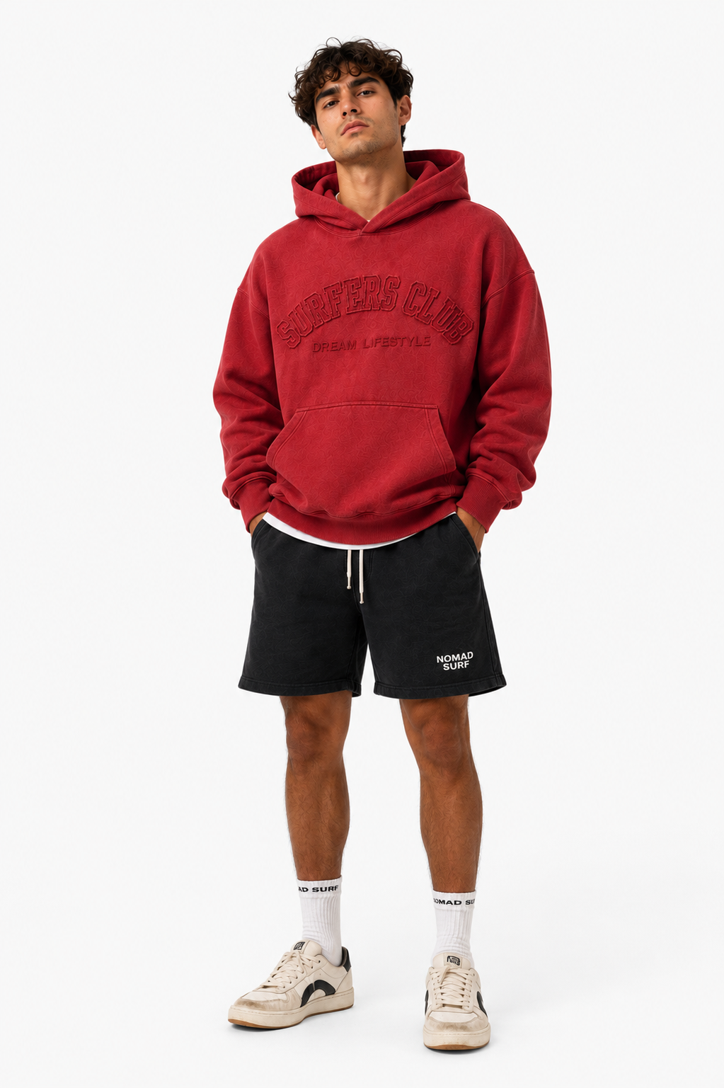 Nomad Hoodie Red