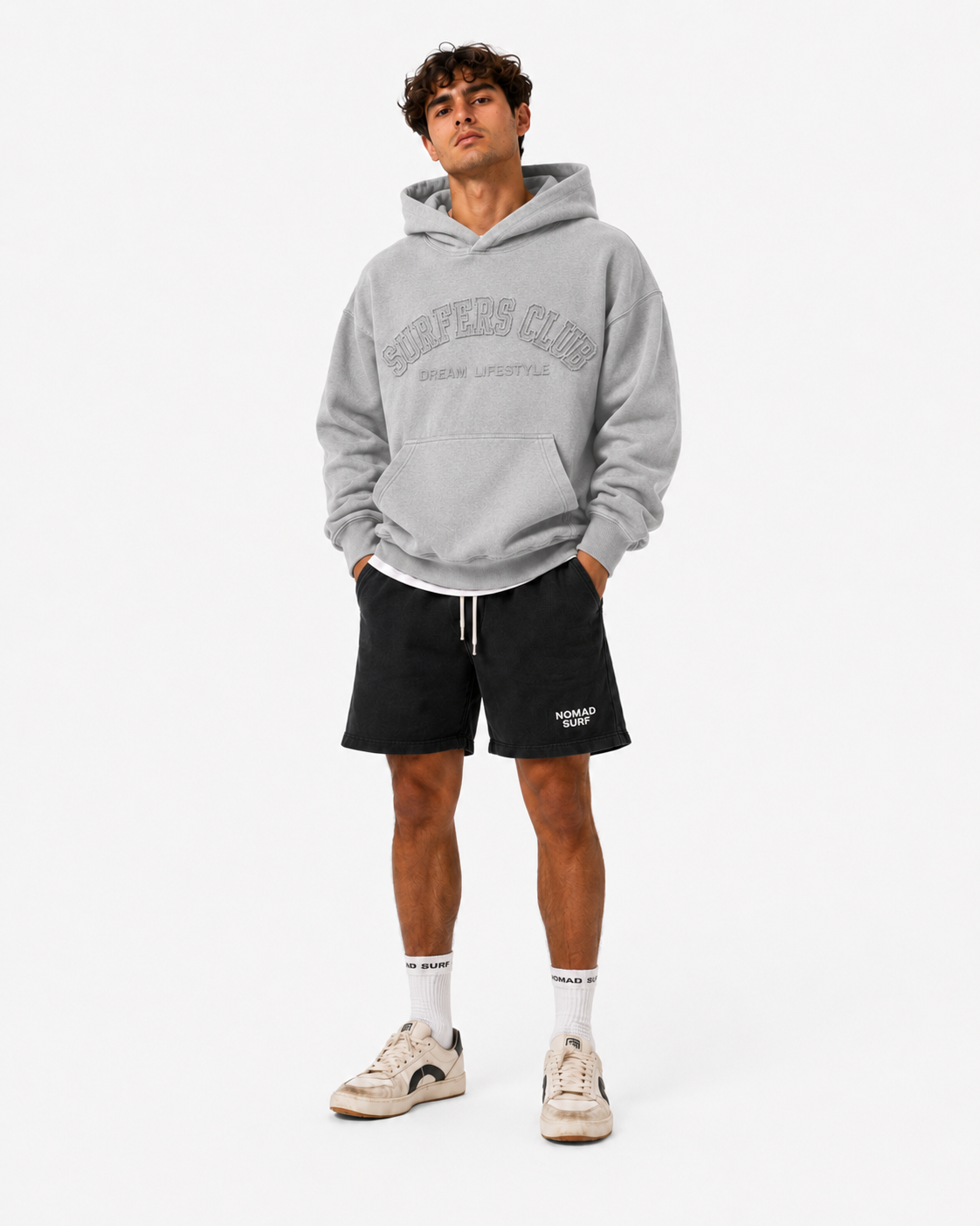 Nomad Hoodie Light Grey