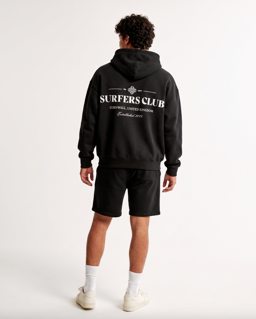 Surfers Club Hoodie | Black