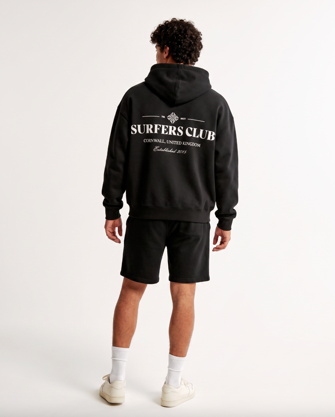 Surfers Club Hoodie | Black