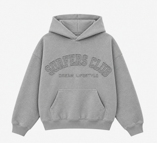 Nomad Hoodie, Light Grey