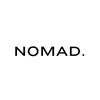 Nomad logo, black wordmark