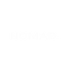 Nomad logo, white wordmark